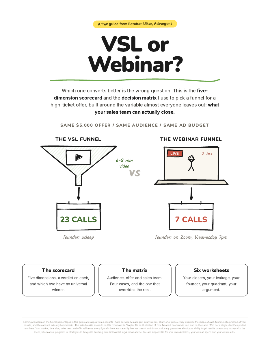 Cover of VSL or Webinar?